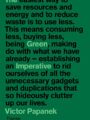Green Imperative