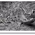Sebastião Salgado. Amazônia. Poster 'Zo'e Women'.
