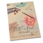 Watercolor sketchbook Smiltainis A5 20 sheets 240 g/m2