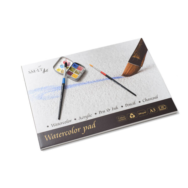 Traditionally made Cold press Watercolor pad