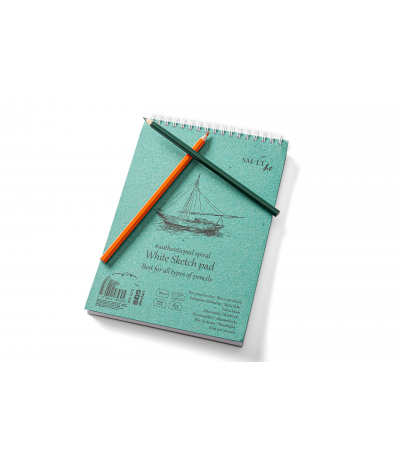 Sketch pad Authentic White A5