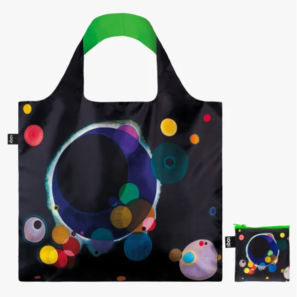 WASSILY KANDINSKY Several Circles Recycled Bag