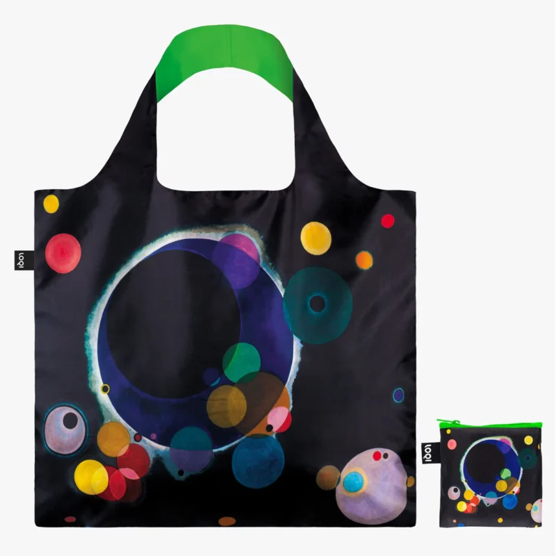 WASSILY KANDINSKY Several Circles Recycled Bag