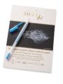 Black drawing pad