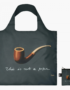 RENE MAGRITTE The Treachery of Images Recycled Bag