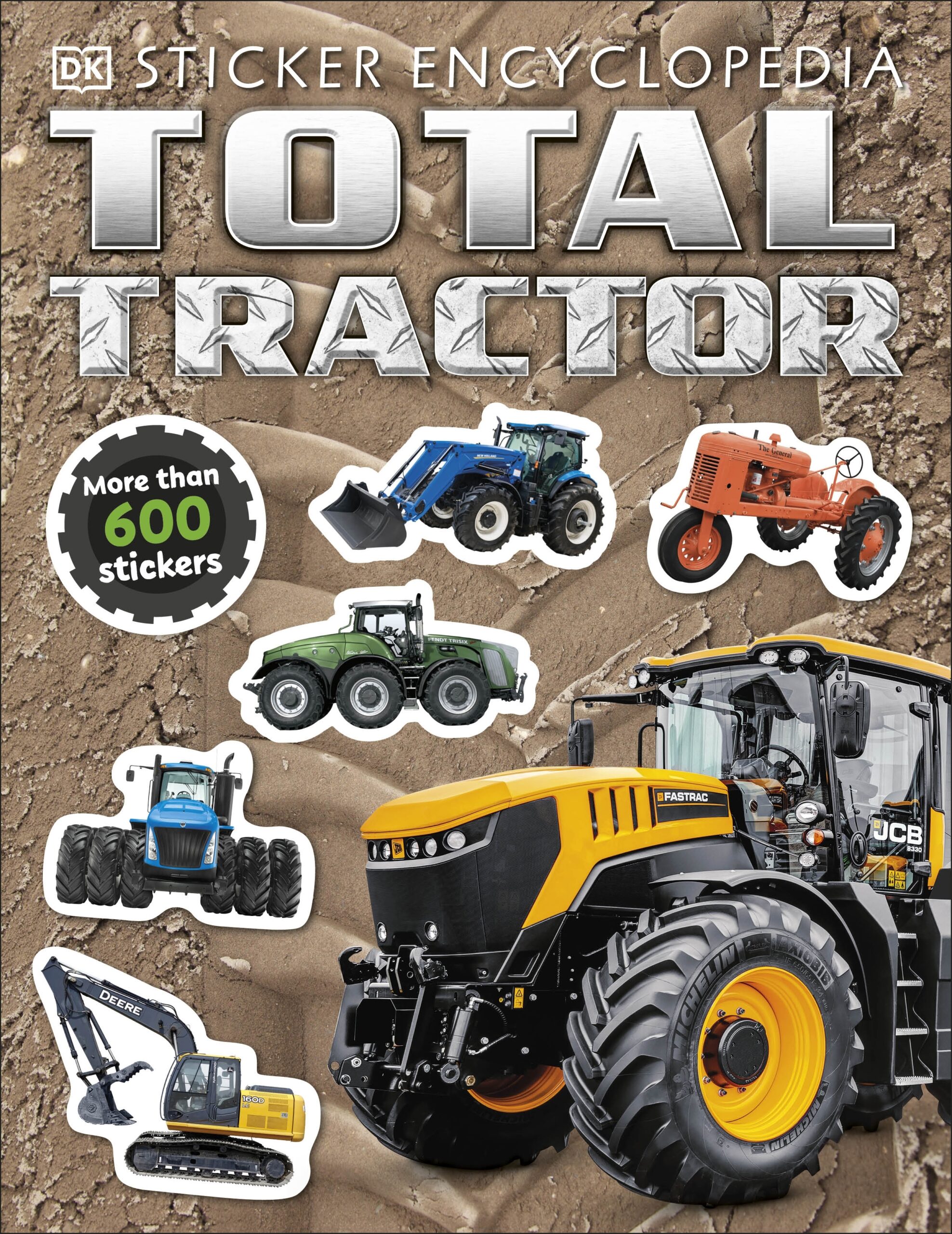 Total Tractor Sticker Book by DK