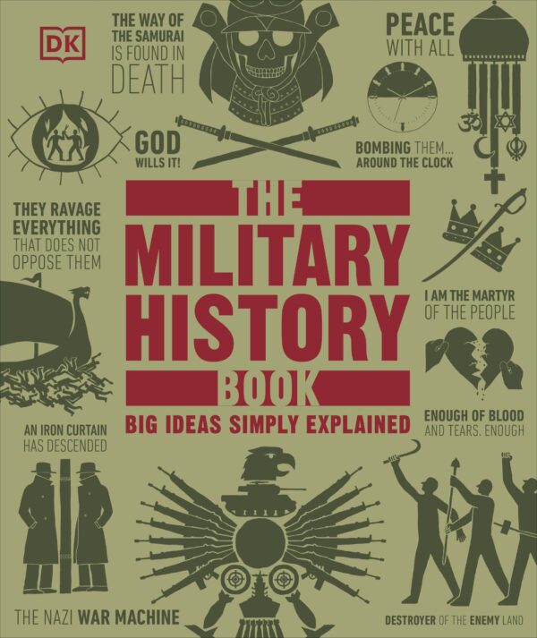The Military History Book by DK