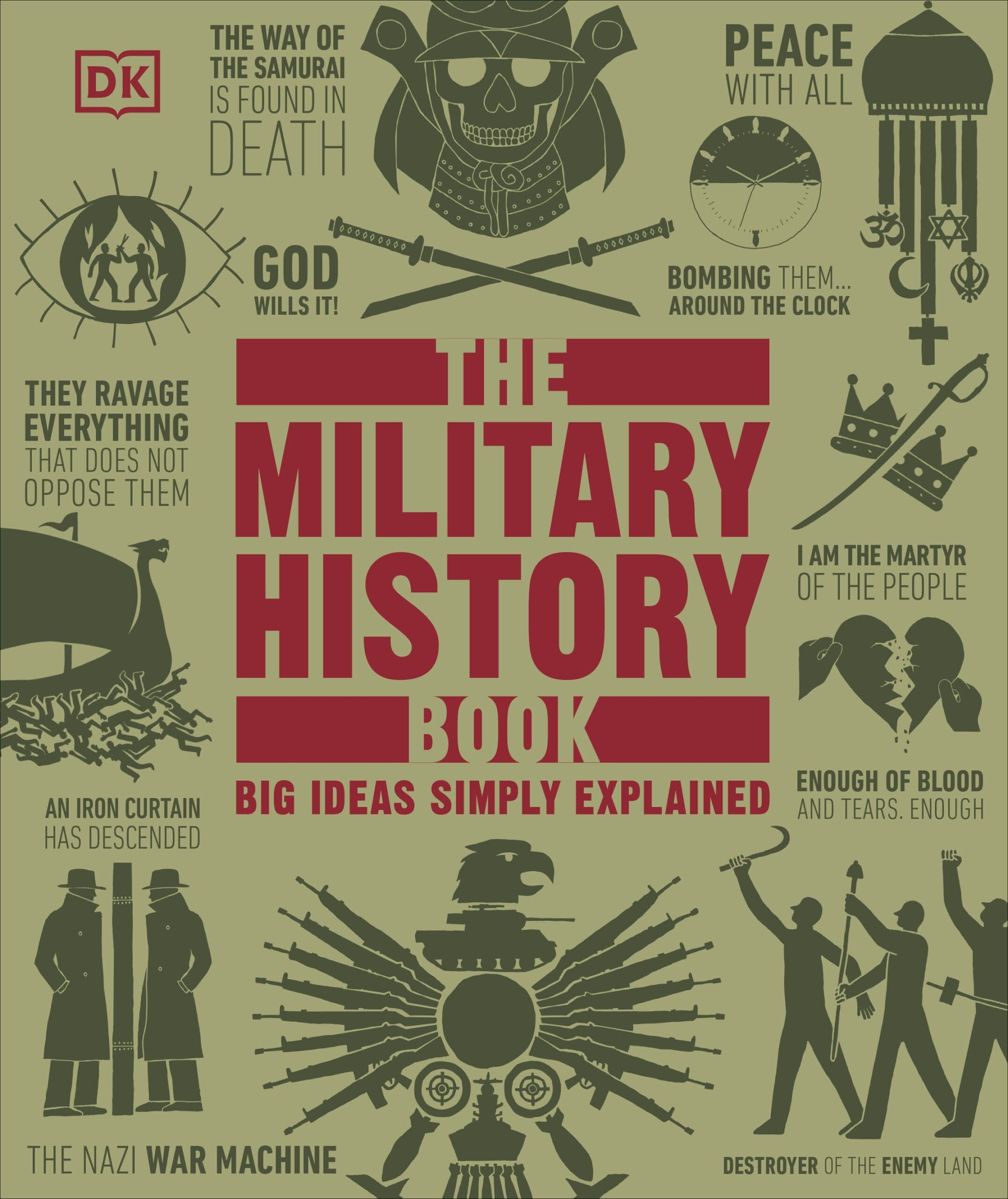 The Military History Book by DK