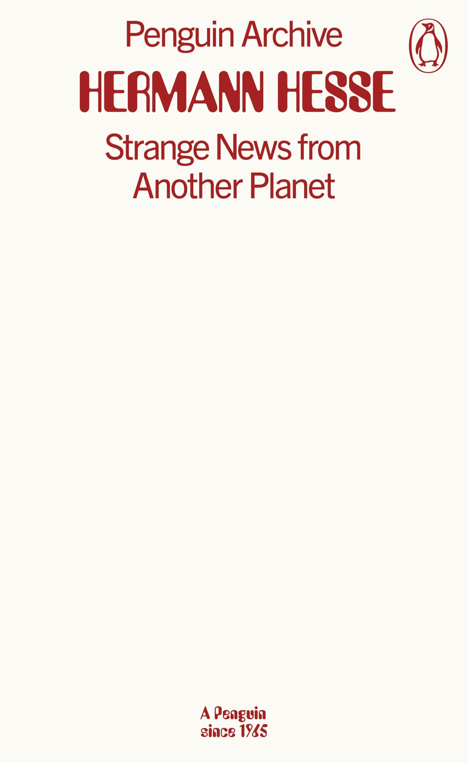 Strange News from Another Star by Hermann Hesse